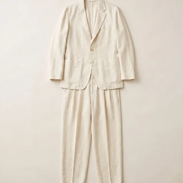 Linen suit