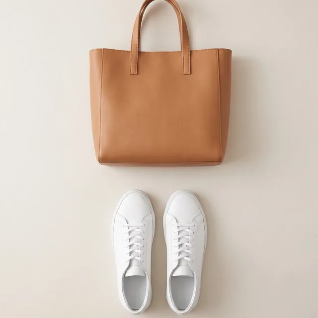 Tote & sneakers